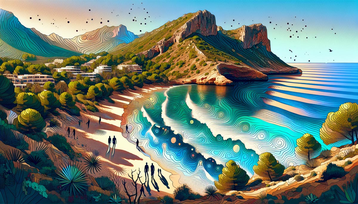 gedrag van toeristen in Mallorca