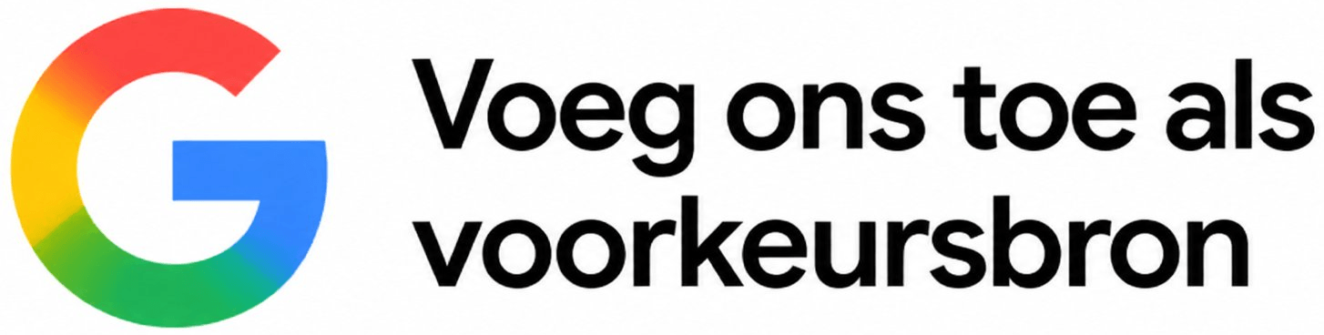 Google als voorkeursbron